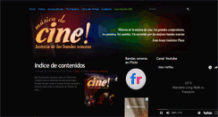 Desktop Screenshot of bandassonorasdecine.com
